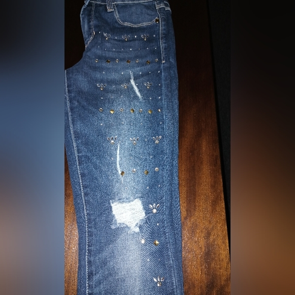 Blue Bebe stretch skinny ripped jeans - Picture 7 of 8